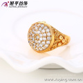 12741- Xuping Jewelry Fashion Elegant 18K Anillo chapado en oro para hombre